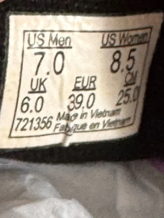 Vans Unisex Purple Pool Vibes Dog on Skateboard Sneakers. US M7/W8.5 - Picture 7 of 8